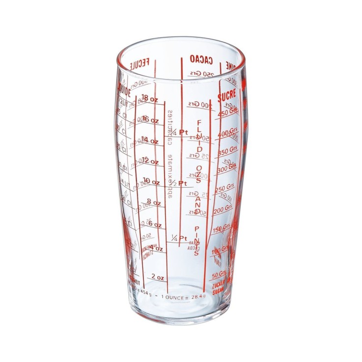 Verre doseur 58 cl en verre -HOME CLASSIC
