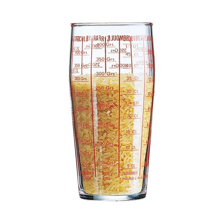 Verre doseur 58 cl en verre -HOME CLASSIC