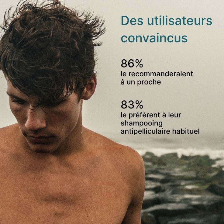 Recharge shampoing antipelliculaire en poudre à diluer 250ml - sans bouteille