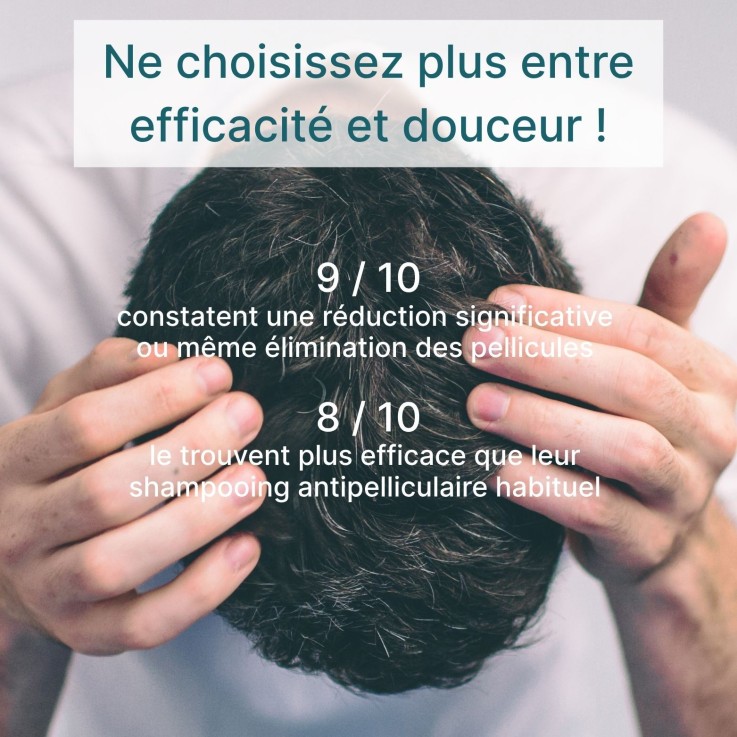 Kit shampoing antipelliculaire en poudre à diluer + 1 recharge + 1 bouteille 250ml