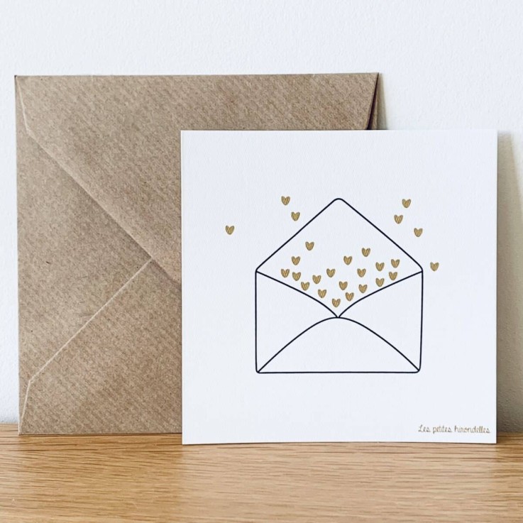 Carte de correspondance - Enveloppe