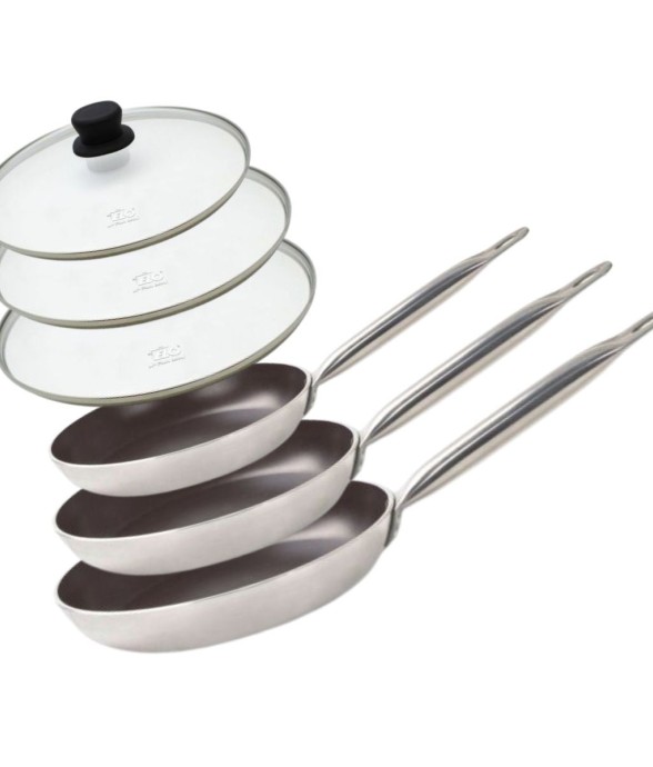 Set de 3 Poêles 24, 28 et...