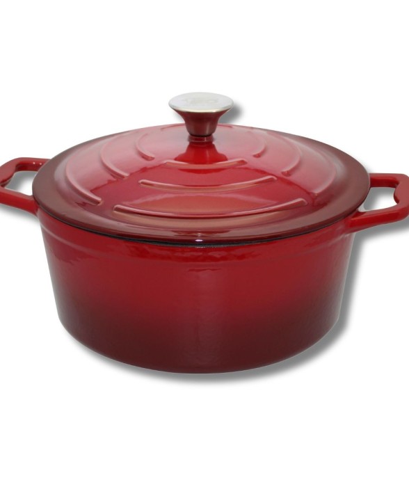 Cocotte en fonte émaillée...