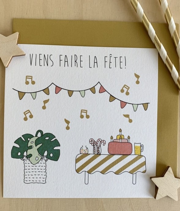 Carte d'anniversaire - La...