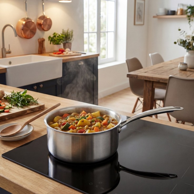 Casserole 16 cm inox triply