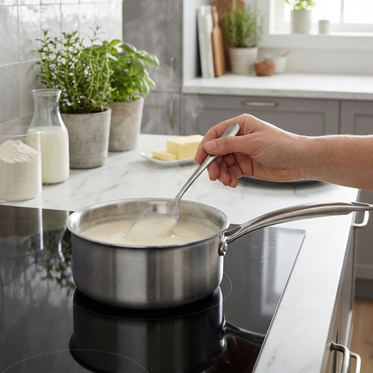 Casserole 18 cm inox triply