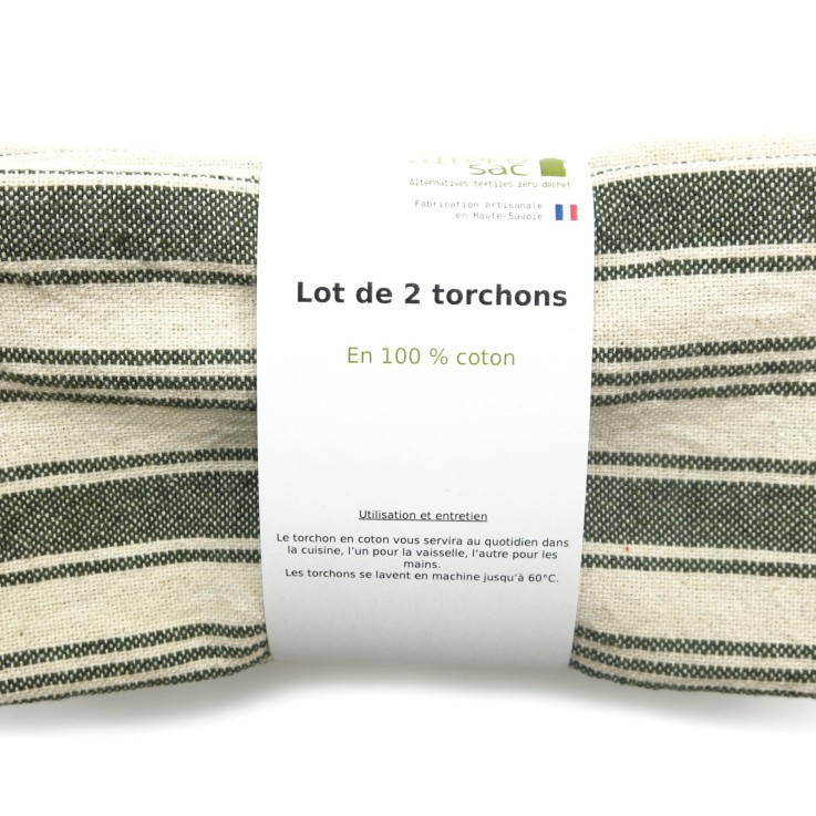 Torchons en Coton x 2