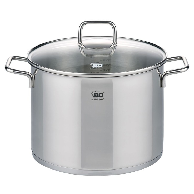 Faitout en inox 26 cm de 9,5 litres Elo Citrin