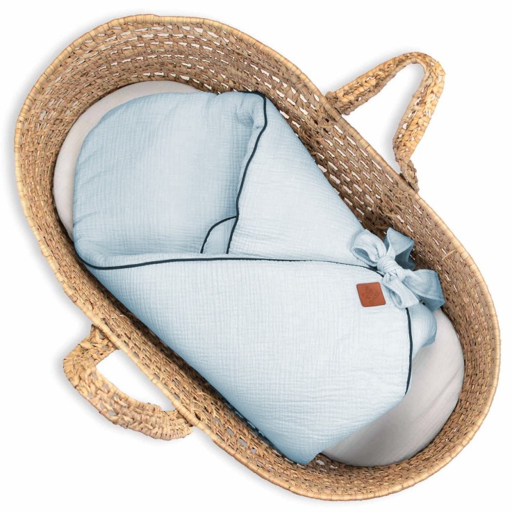 Gigoteuse d'emmaillotage en gaze de coton Jeanne 0-4 mois