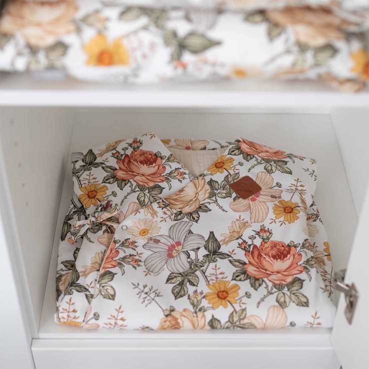 Gigoteuse turbulette légère Kimono Néo Vintage en coton