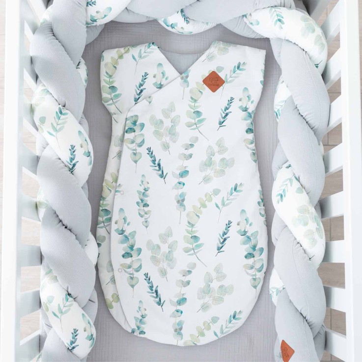 Gigoteuse été légère Kimono Eucalyptus en coton