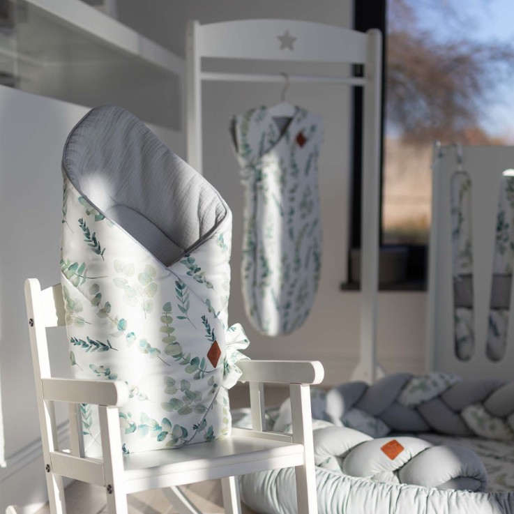 Gigoteuse été légère Kimono Eucalyptus en coton