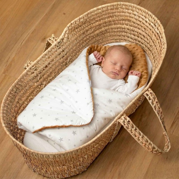 Gigoteuse d'emmaillotage minky STELLA 0-4 mois