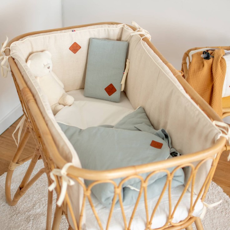 Gigoteuse d'emmaillotage en Lin 0-4 mois