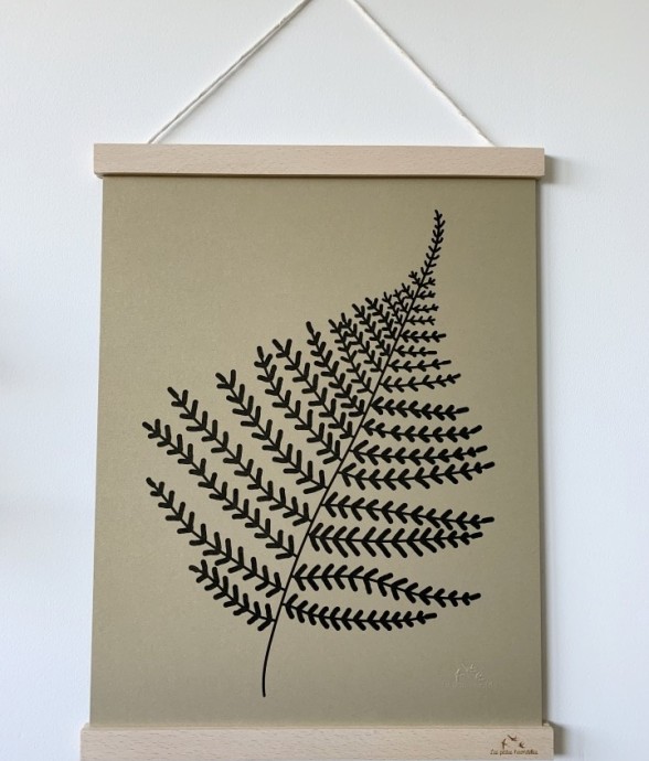 Affiche 30x40 cm - La fougère