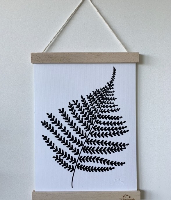 Affiche 30x40 cm - La fougère