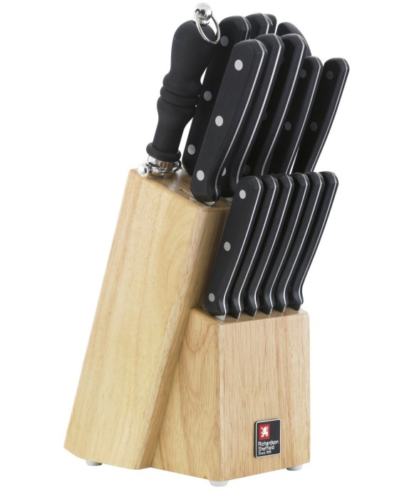 Bloc 15 couteaux de cuisine