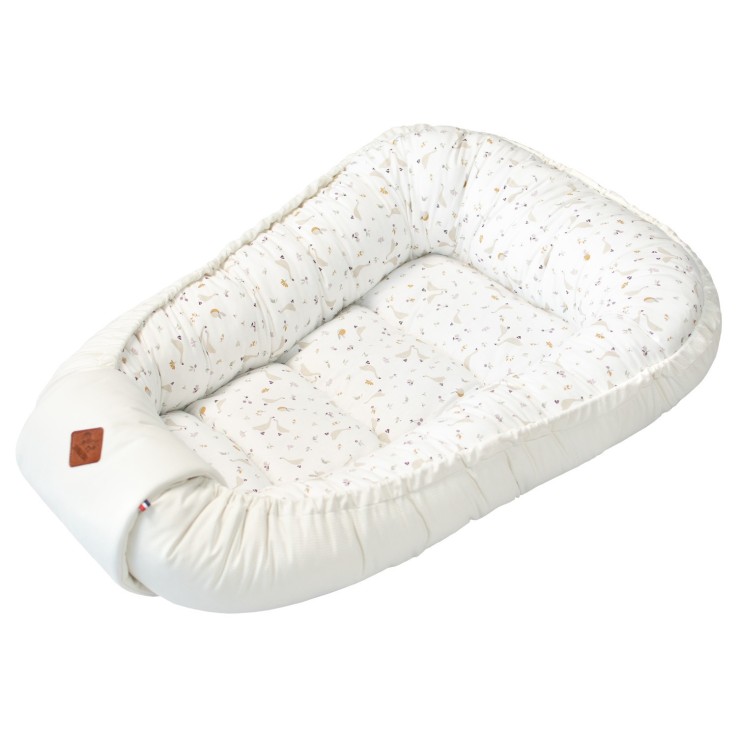 Cocon bébé matelassé nid réducteur de lit en coton, Sidonia