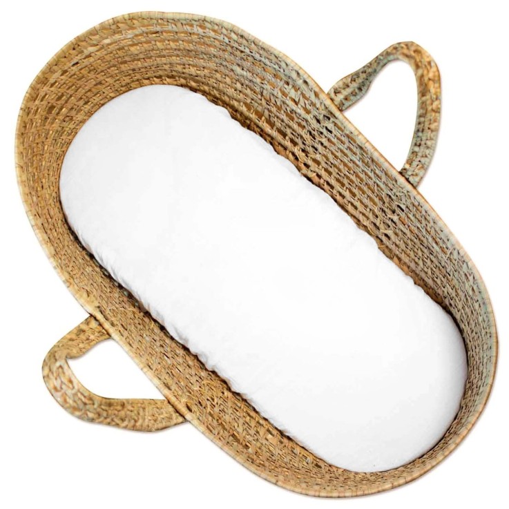 Lot de 3 Draps housses couffin en gaze de coton, Tendance