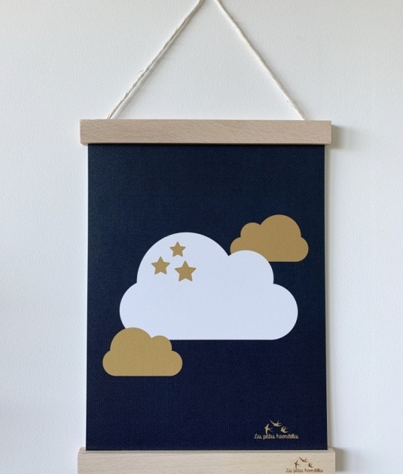 Affiche 30x40 cm - Le nuage...