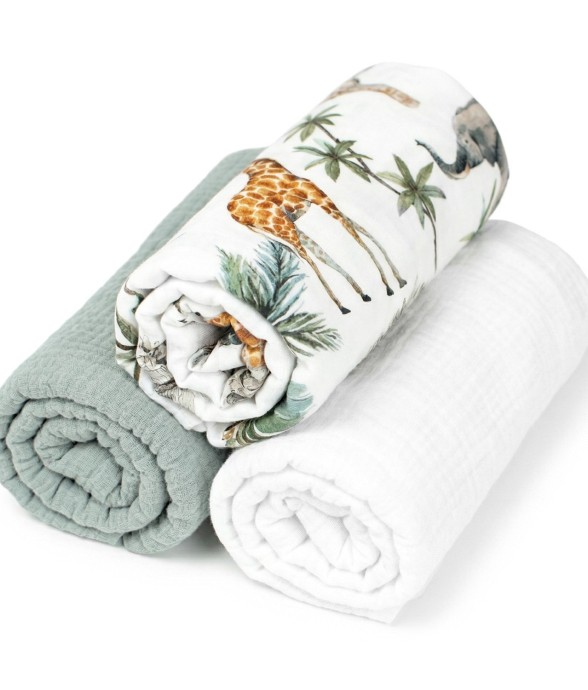 Lot de 3 Draps housses...