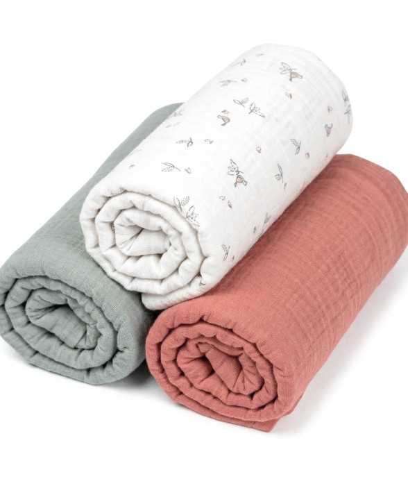 Lot de 3 Draps housses...