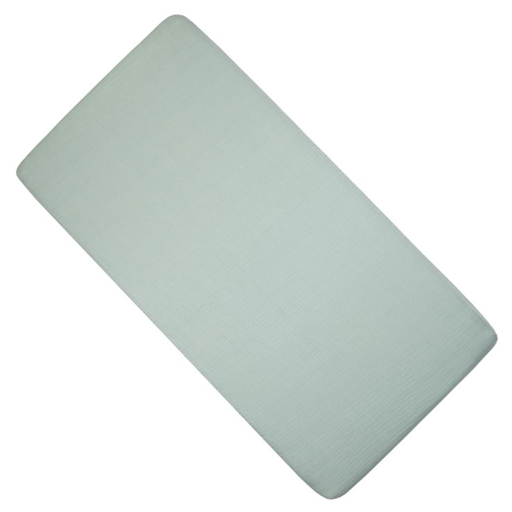 Lot de 3 draps housse berceau en coton, Safari