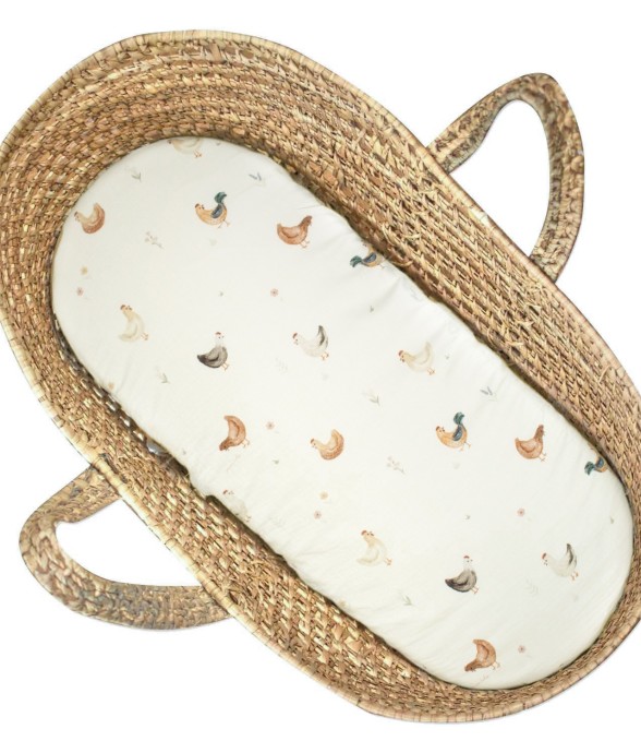 Drap housse couffin ovale...