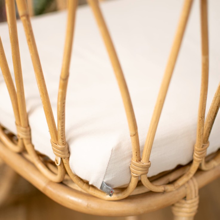 Lot de 3 draps housse berceau en gaze de coton, Uni