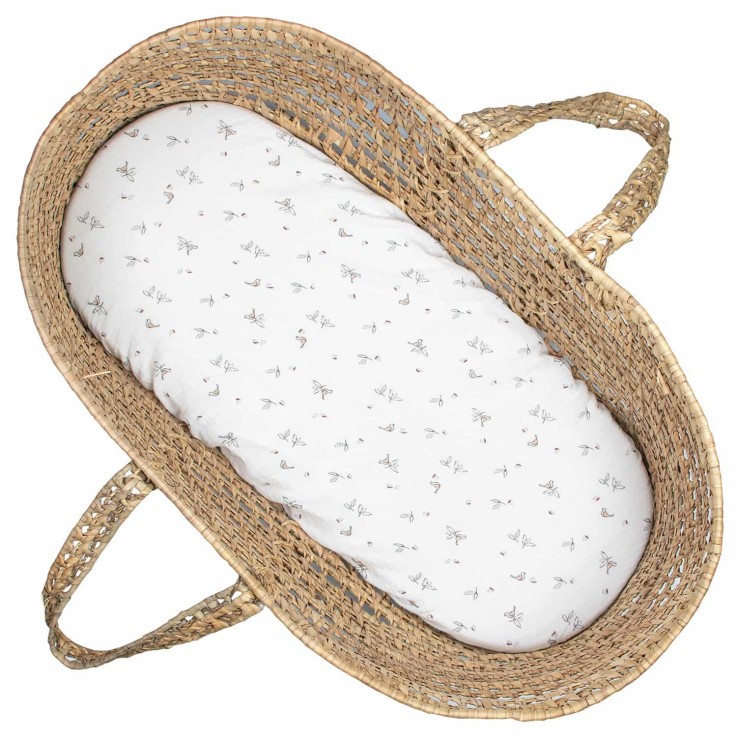 Drap housse couffin ovale en coton, Melody