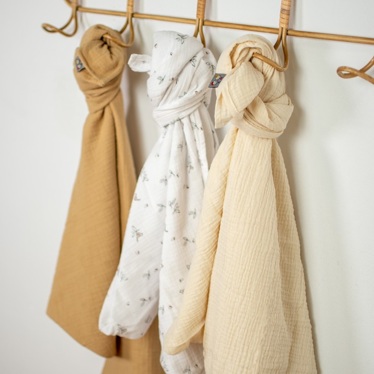 Drap housse couffin ovale en coton, Melody