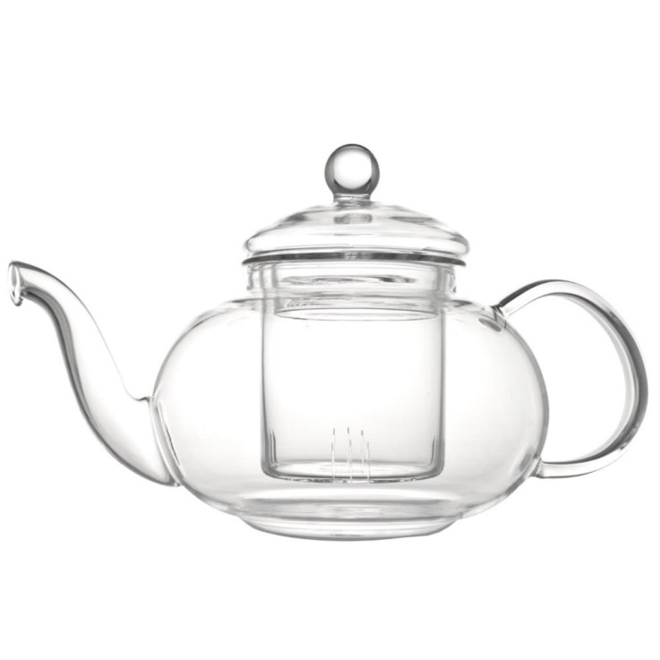 Théière en verre simple paroi 0.5 L avec filtre