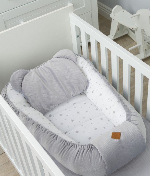 Cocon bébé matelassé velvet...