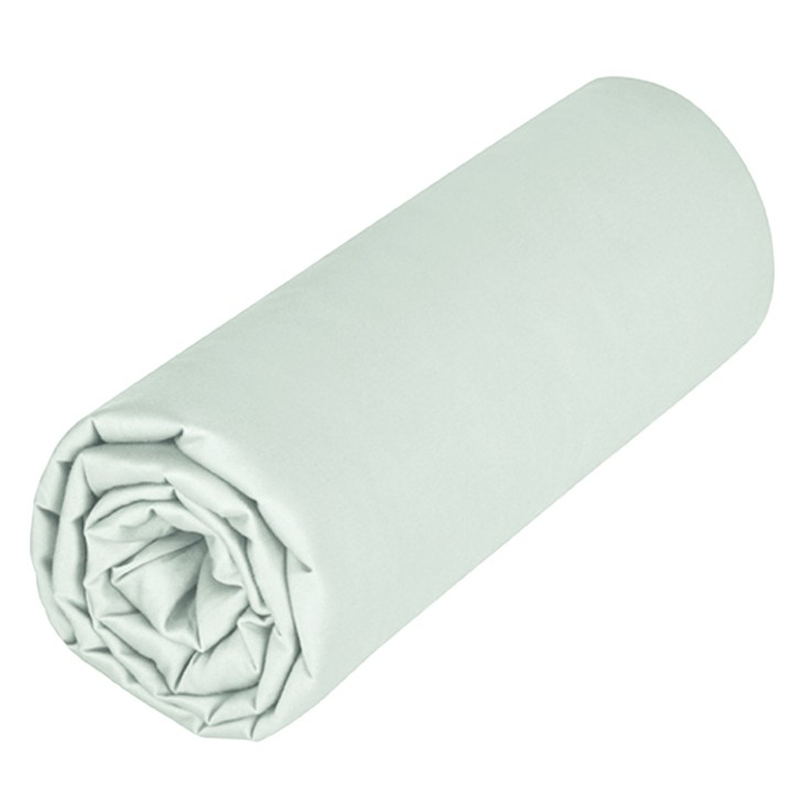 Drap housse en coton jersey, Uni