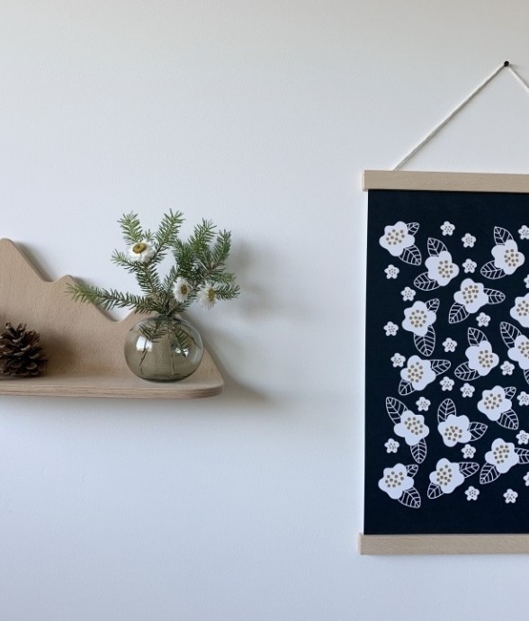 Affiche 30x40 cm - Les fleurs