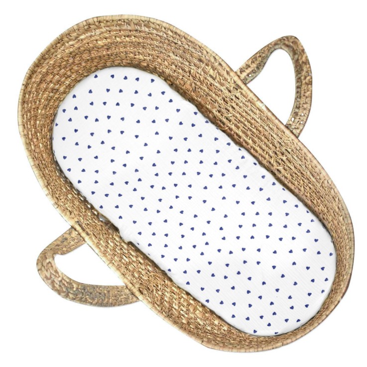 Lot de 2 Draps housses couffin en gaze de coton, Lovio