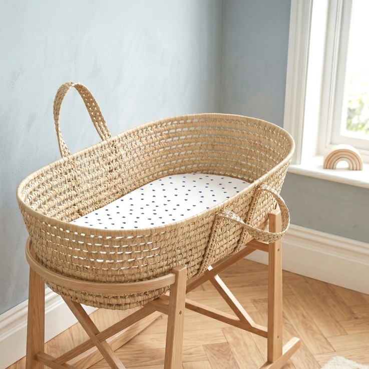 Lot de 2 Draps housses couffin en gaze de coton, Lovio