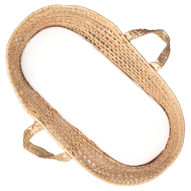 Drap housse couffin en coton jersey, Uni