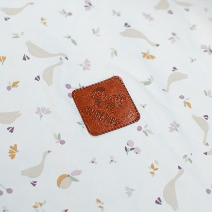 Couette et oreiller prêt à dormir en coton, Sidonia