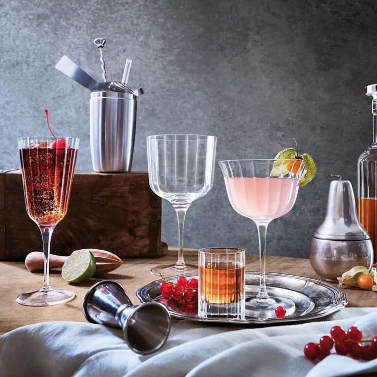 Boîte de 4 verres à pied Bach 28 cl