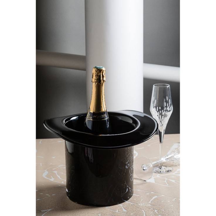 Flûte à Champagne Silhouette 22 cl en cristallin taillé (lot de 6) en verre cristallin