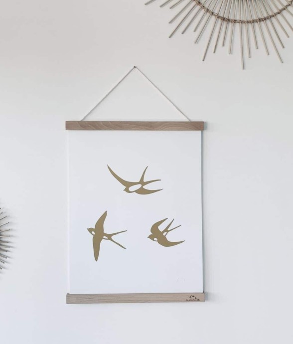 Affiche 30x40 cm - Les...