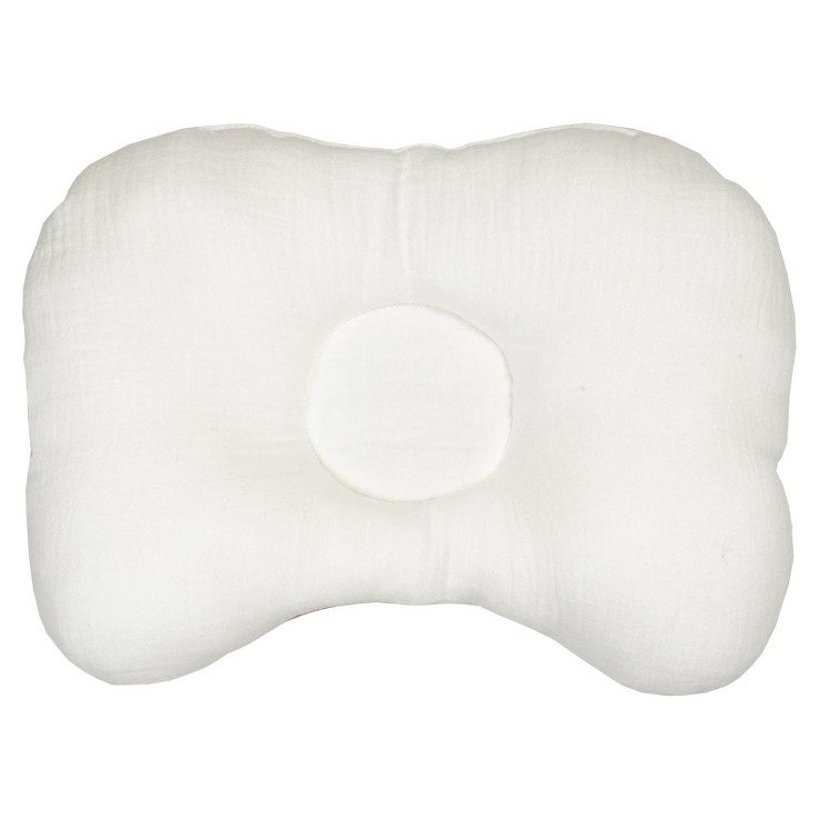 Coussin cale-tête ergonomique en satin de coton, GALLINA