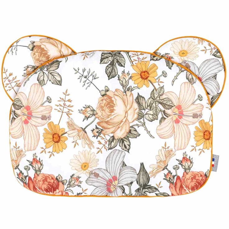Oreiller coussin plat réversible en coton, Néo Vintage