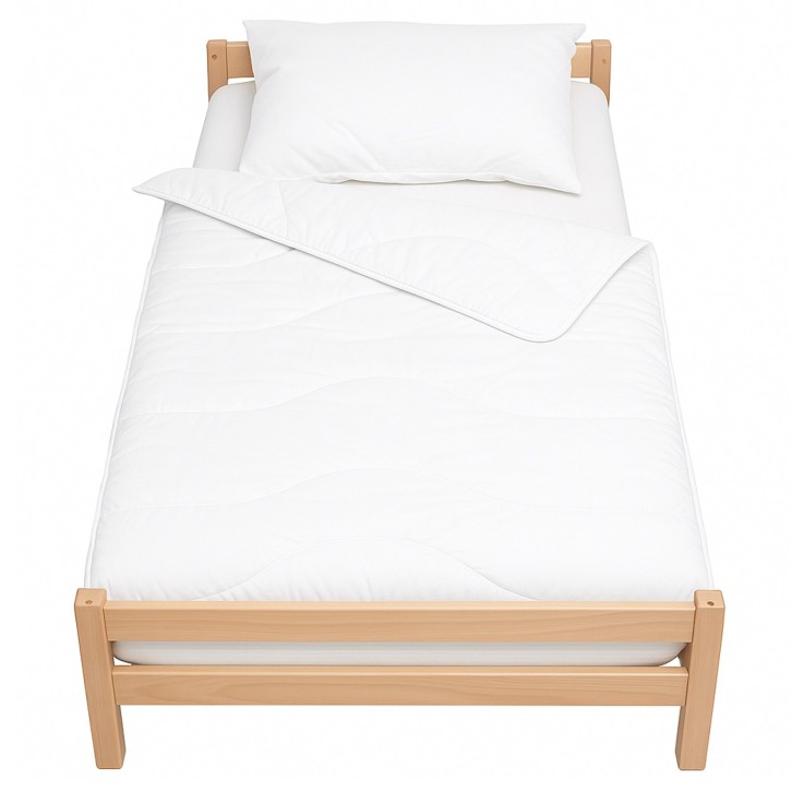 Pack Duo Couette et oreiller coton bio