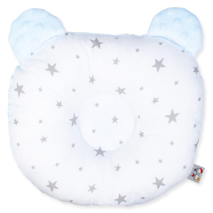 Coussin de maintien anti tête plate en coton, Stella