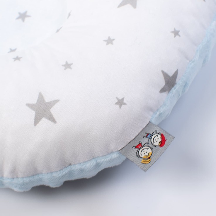 Coussin de maintien anti tête plate en coton, Stella