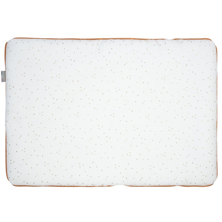 Oreiller plat en gaze de coton, Jeanne