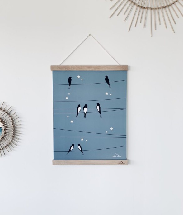 Affiche 30x40 cm - Les...