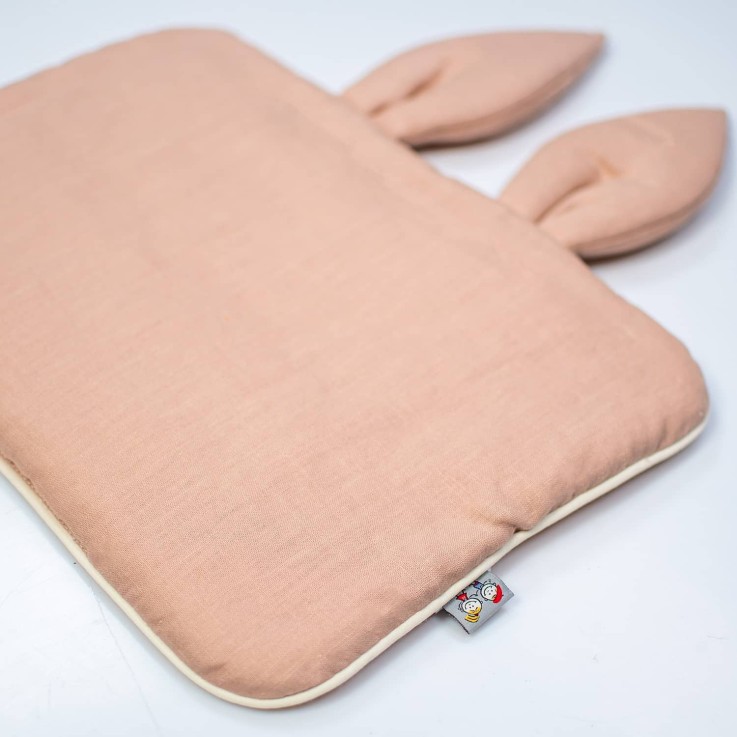 Oreiller extra plat lapin en Lin